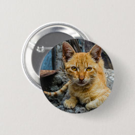 Golden Eyes Ronde Button 5,7 Cm