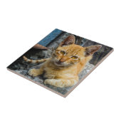 Golden Eyes Tegeltje (Zijkant)