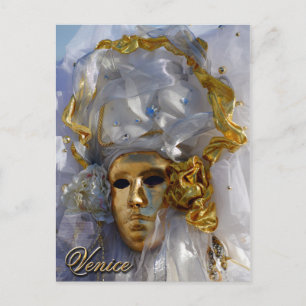 Golden Face Briefkaart