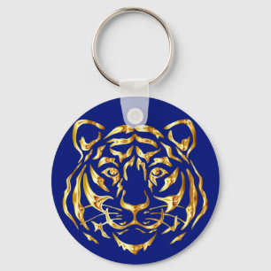 Golden Face Tiger Sleutelhanger