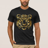 Golden Face Tiger T-Shirt (Voorkant)