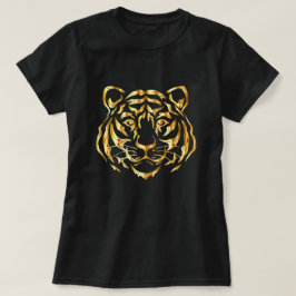 Golden Face Tiger T-Shirt