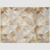 Golden Facets Tissue Wrapping Paper Tissuepapier (Voorkant)