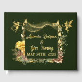 Golden Fairies Forest Wedding Gastenboek (Voorkant)