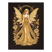Golden Fairy Art Poster (Voorkant)