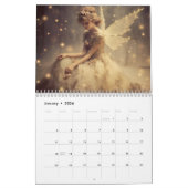 Golden Fairy Fantasy Fae Vrouwen 2024 Kalender (Jan 2026)