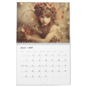 Golden Fairy Fantasy Fae Vrouwen 2024 Kalender (Mar 2027)