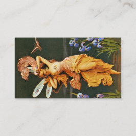 Golden Fairy Over Water Visitekaartje