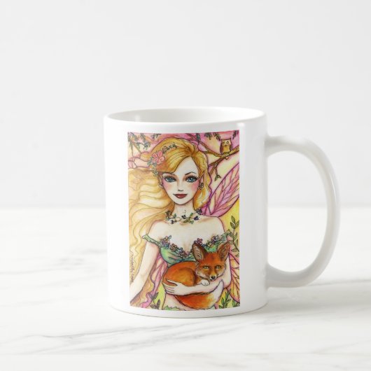 Golden Fairy & Red Fox Koffiemok (Rechts)