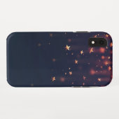 Golden Falling Stars Case-Mate iPhone Case (Achterkant (horizontaal))