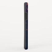 Golden Falling Stars Case-Mate iPhone Case (Achterkant/rechts)