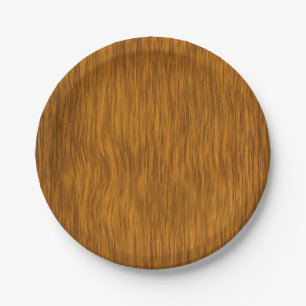 Golden Faux Rough Wood Background Papieren Bordje