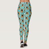 Golden Fawn Frenchie Leggings (Achterkant)