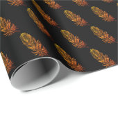 Golden Feather Art Cadeaupapier (Rol Hoek)