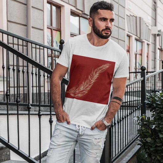 Golden Feather T-shirt