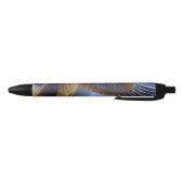 Golden Feather- Zwarte Inkt Pen (Bodem)
