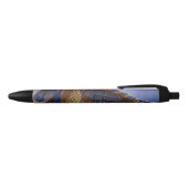 Golden Feather- Zwarte Inkt Pen (Bovenkant)