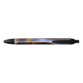 Golden Feather- Zwarte Inkt Pen (Achterkant)