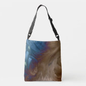 Golden Feathers Crossbody Tas (Achterkant)