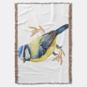 Golden Feathers Deken (Voorkant Verticaal)