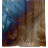 Golden Feathers Douchegordijn (Voorkant)