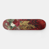 Golden Feathers en Rozen Dd Brand Persoonlijk Skateboard (Horizontaal)