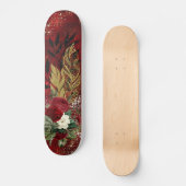 Golden Feathers en Rozen Dd Brand Persoonlijk Skateboard (Voorkant)