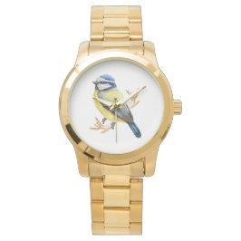 Golden Feathers Horloge