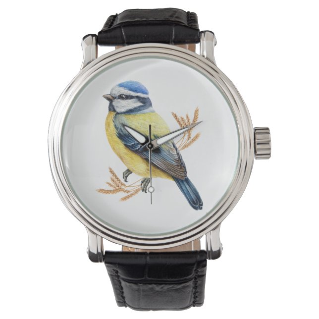 Golden Feathers Horloge (Voorkant)