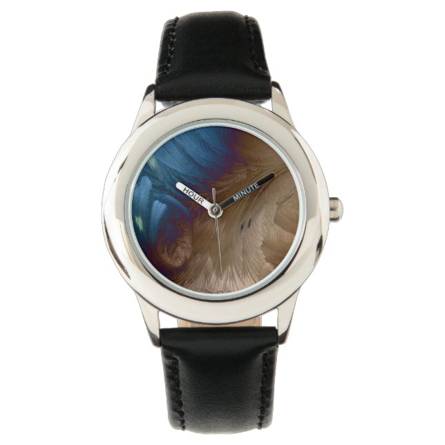 Golden Feathers Horloge (Voorkant)