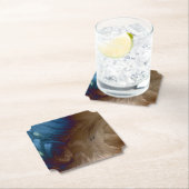 Golden Feathers Kartonnen Onderzetters (Insitu)