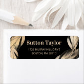 Golden Feathers op Black Etiket (Insitu)