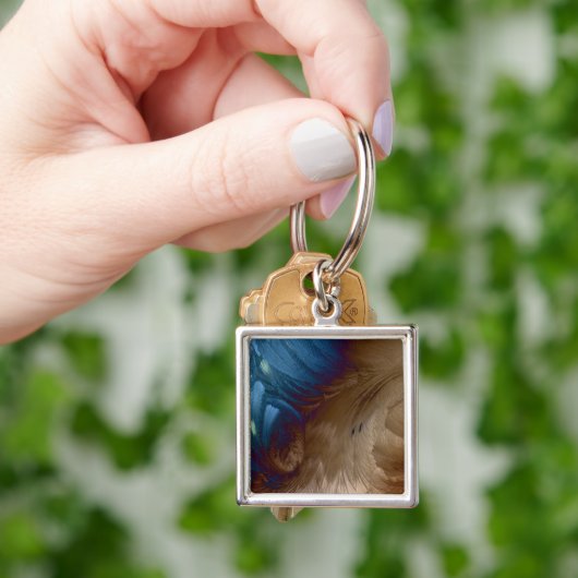 Golden Feathers Sleutelhanger (Hand)