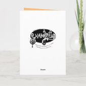 Golden Feilds Mule Deer Kaart (Achterkant)