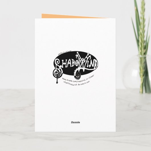 Golden Feilds Mule Deer Kaart (Achterkant)