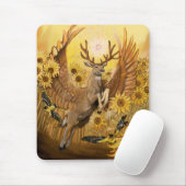 Golden Feilds Mule Deer Muismat (Met muis)