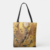 Golden Feilds Mule Deer Tote Bag (Achterkant)