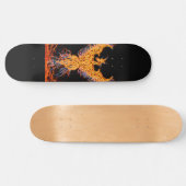 Golden Fenix Fire Storm Persoonlijk Skateboard (Horizontaal)