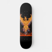 Golden Fenix Fire Storm Persoonlijk Skateboard (Voorkant)