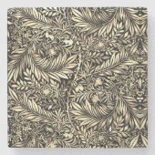 Golden Fern Stenen Onderzetter (Voorkant)