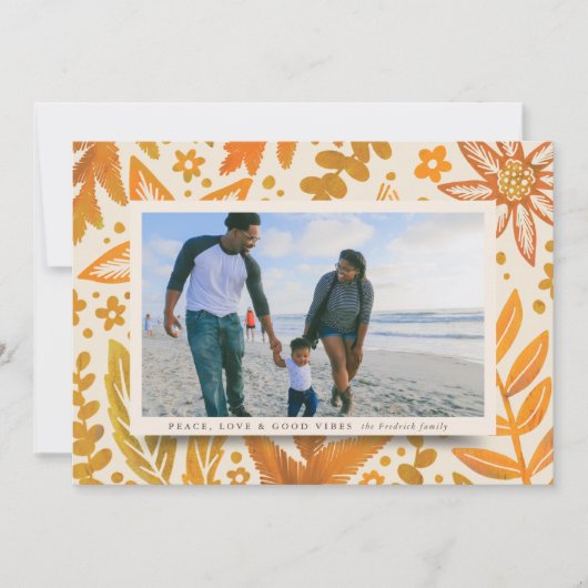 Golden Festive Botanical Holiday (Voorkant)