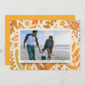 Golden Festive Botanical Holiday (Voorkant / Achterkant)