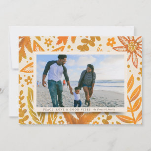 Golden Festive Botanical Holiday