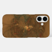 Golden Fibres abstracte kunst Case-Mate iPhone Case (Achterkant (horizontaal))