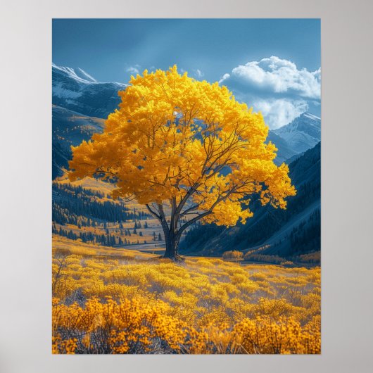 Golden Field Poster (Voorkant)