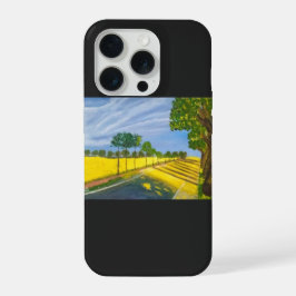 Golden Fields and Path iPhone 15 Pro Case