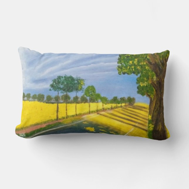 Golden Fields and Path Kussen (Voorkant)