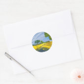 Golden Fields and Path Ronde Sticker (Envelop)