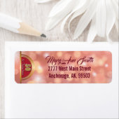 Golden Fifty & Fabulous retour adreslabel Etiket (Insitu)