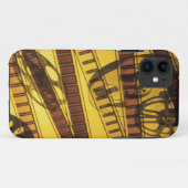 Golden Film Movie Reels Case-Mate iPhone Case (Achterkant (horizontaal))